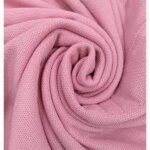 Polyester Cotton Baby Pink Color Of Fabric For Shirts