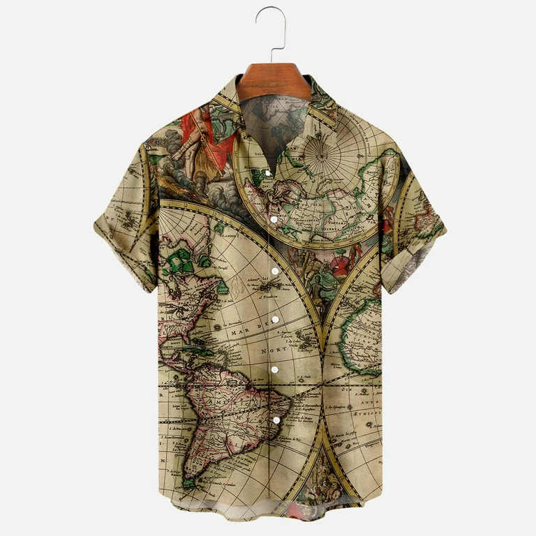 Customized Map & Printed Designs For Shirts