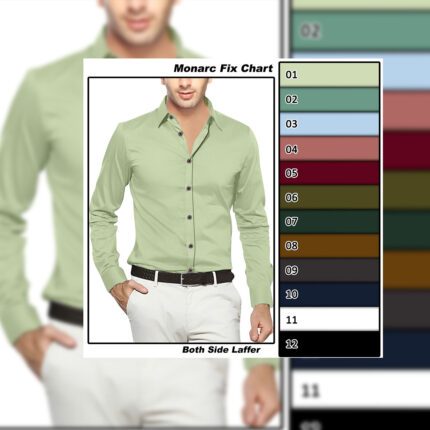 Color Chart For Shirting Fabrics In Laffar Finish
